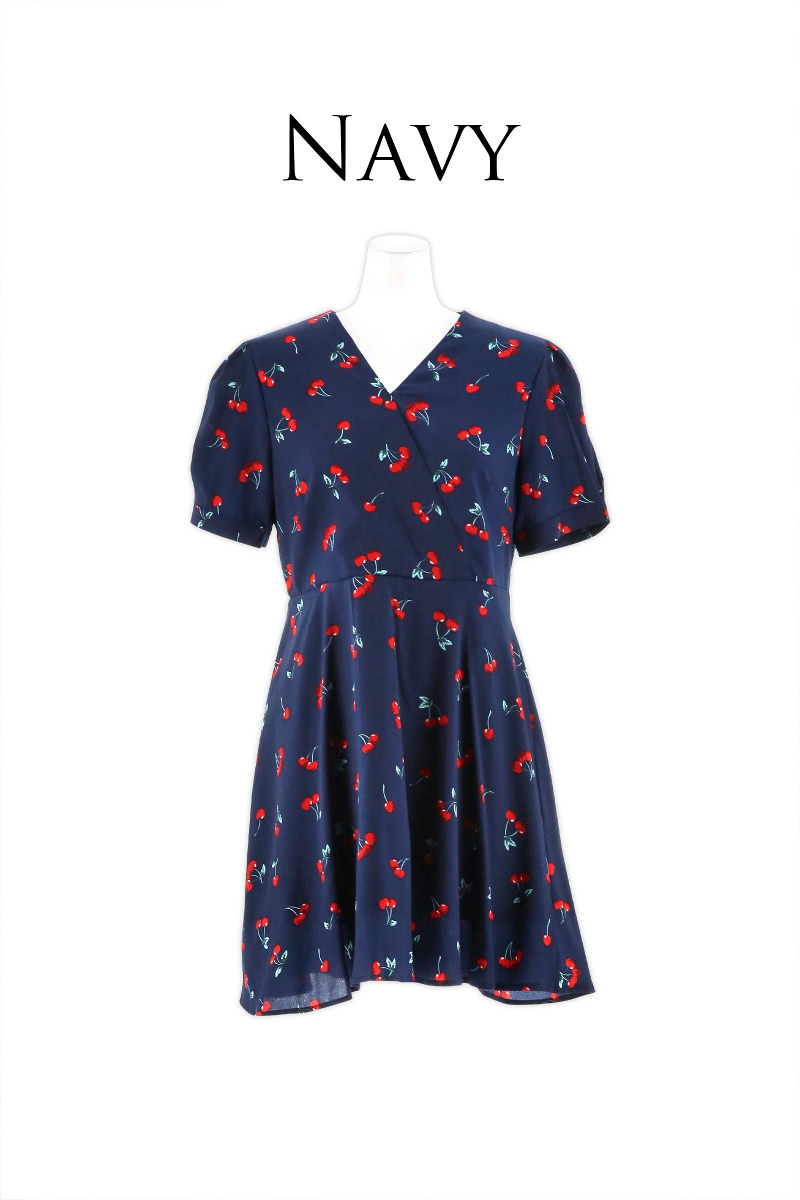 50 Off Cherry Retro One Piece チェリー柄レトロワンピース 明日花キララ プロデュース下着ブランド Whip Bunny ホイップバニー 公式通販